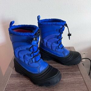 The North Face Kids Blue and Black Snow Boots